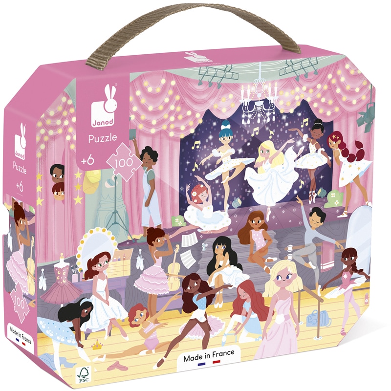Puzzle les danseuses - 100 pièces