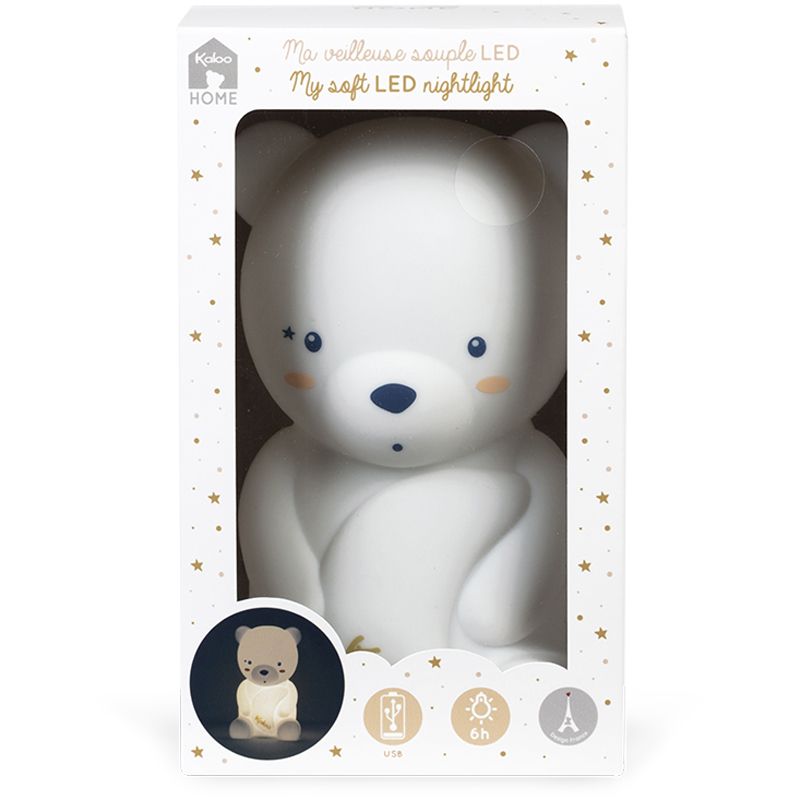 Ma veilleuse souple led ours 18 cm