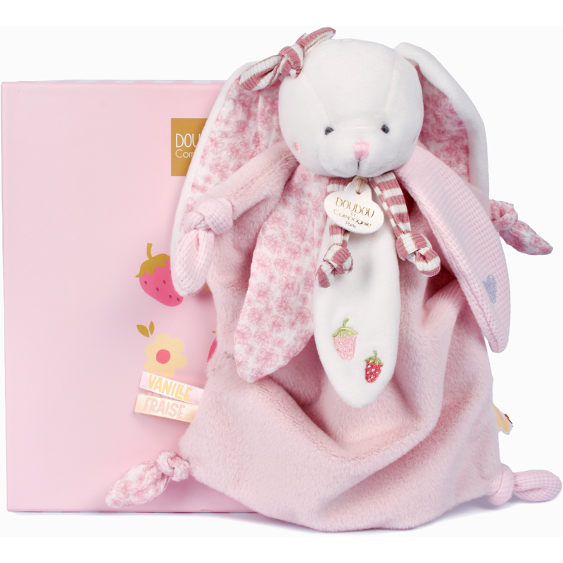 Doudou lapin vanille