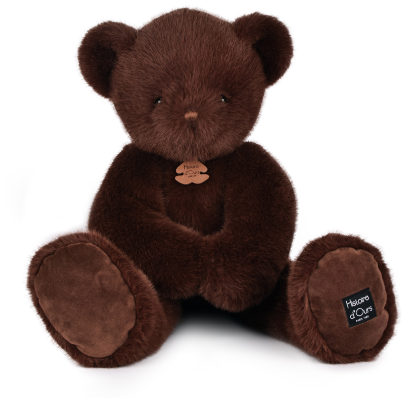 Peluche 60 cm ours choco