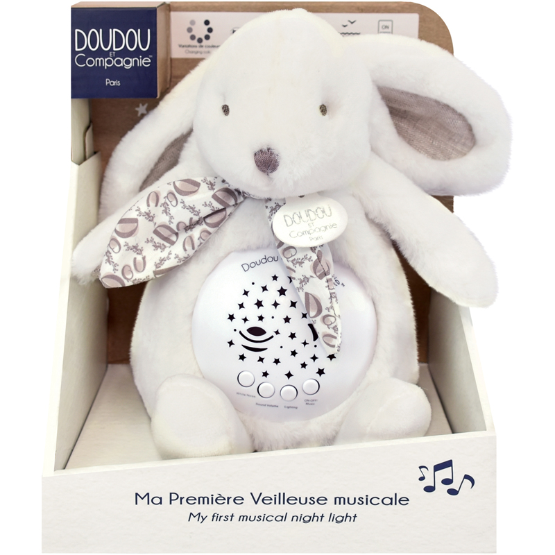 Veilleuse musicale lapin